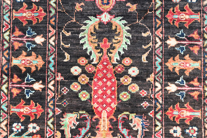 Sultani Black Rug 0.94m x 0.63m