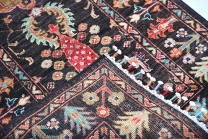 Sultani Black Rug 0.94m x 0.63m