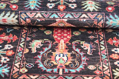 Sultani Black Rug 0.94m x 0.63m