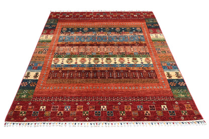 Loribaft Red Rug 1.97m x 1.53m