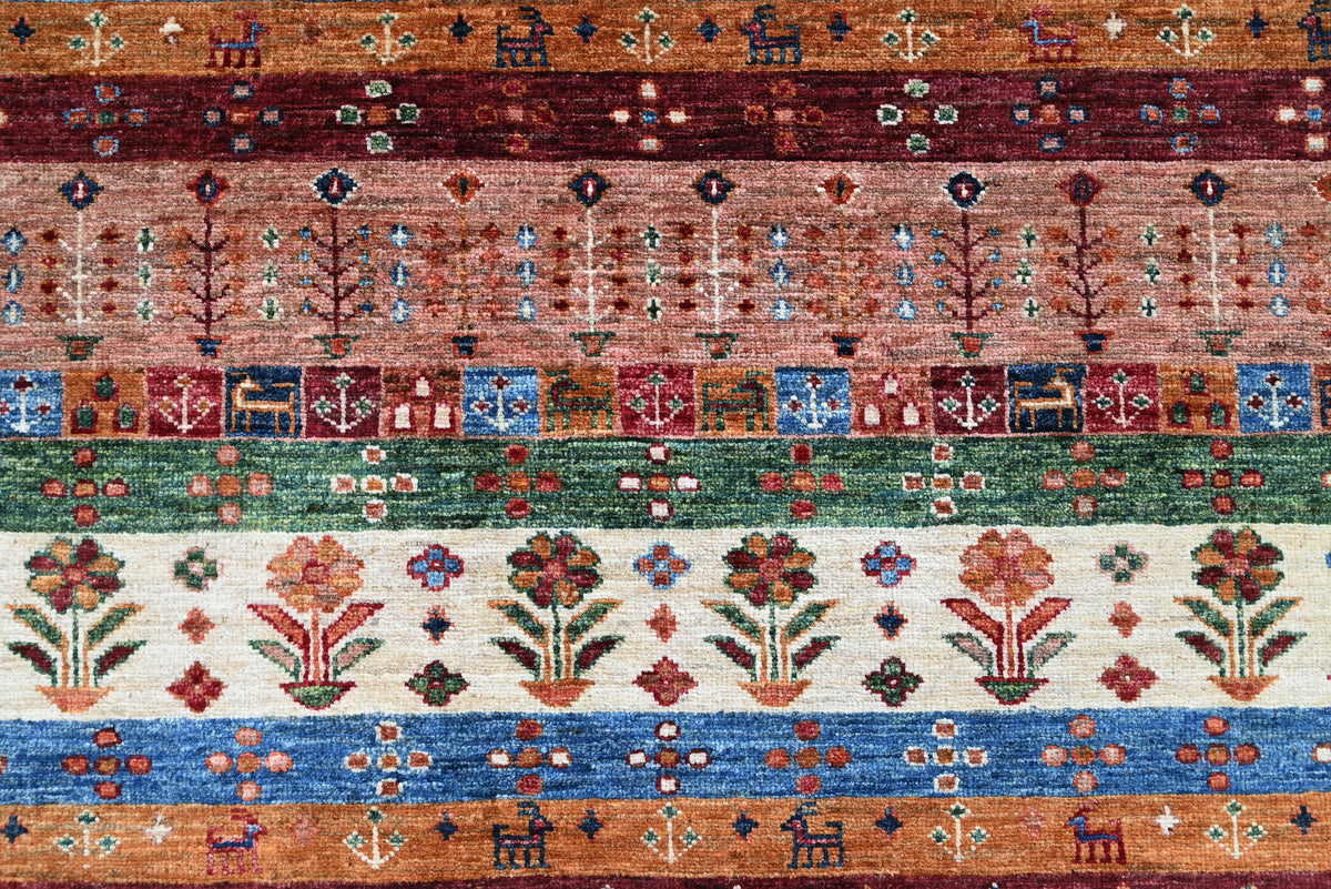 Loribaft Red Rug 1.97m x 1.53m