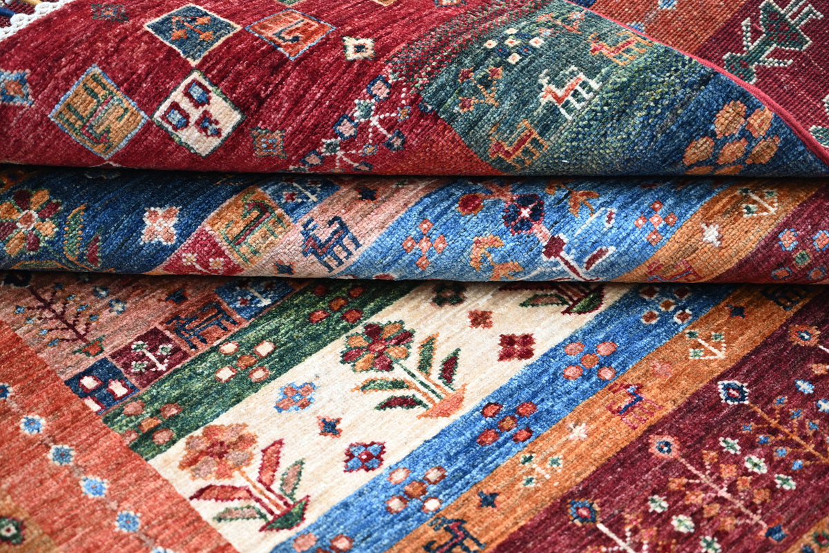 Loribaft Red Rug 1.97m x 1.53m