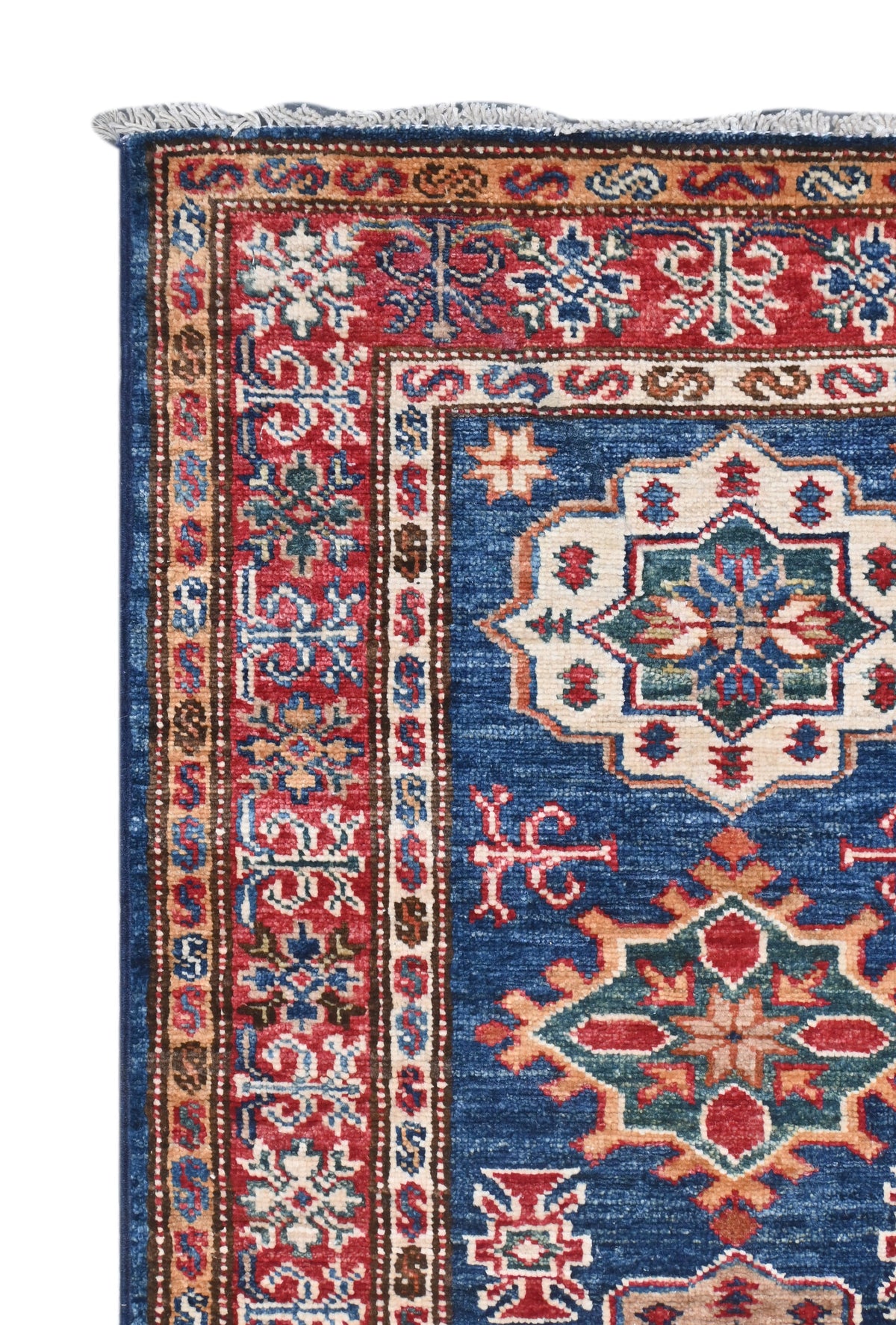 Supreme Kazak Blue Rug 1.83m x 0.62m