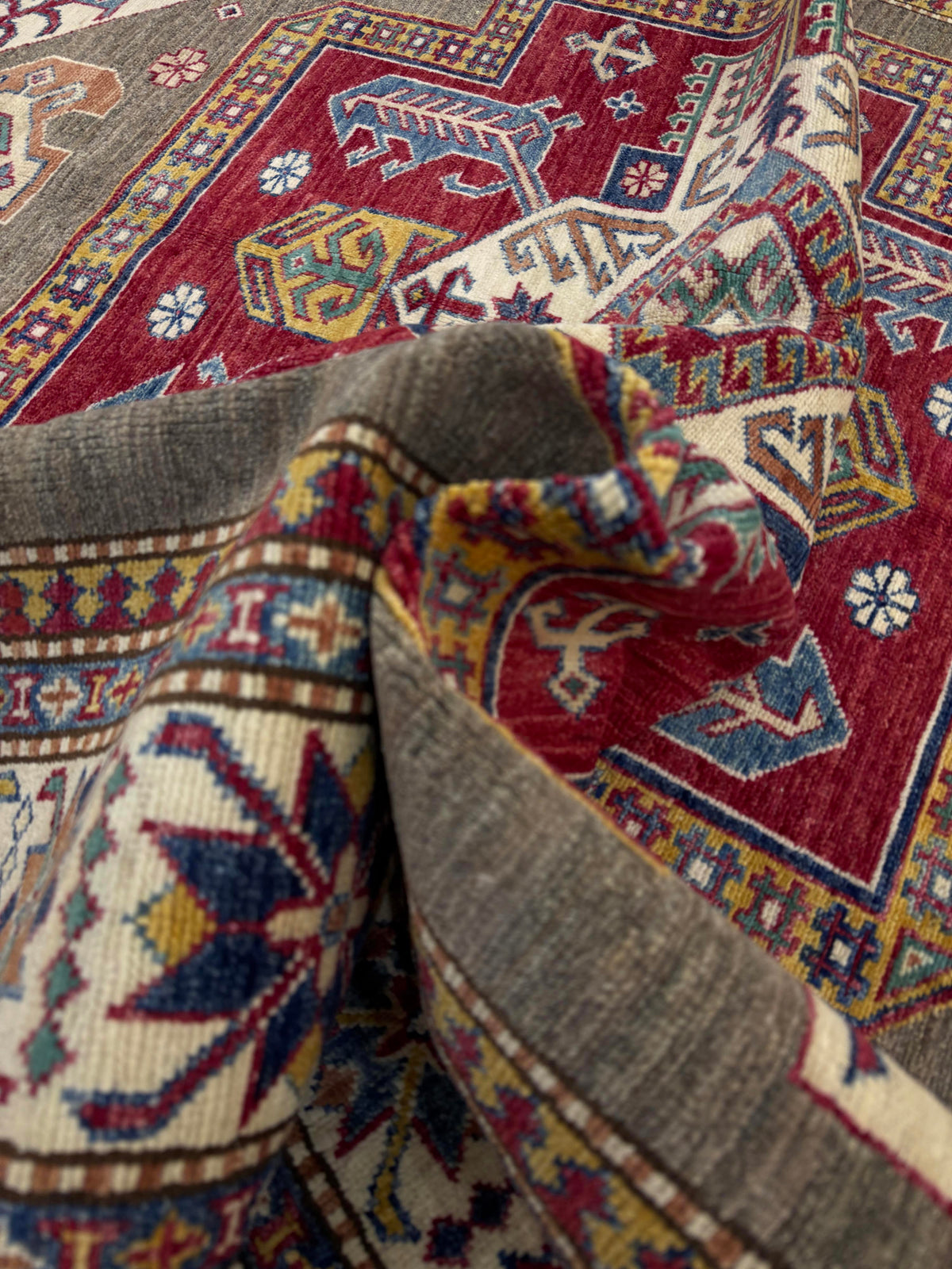 Supreme Kazak Natural Rug 2.48m x 1.67m