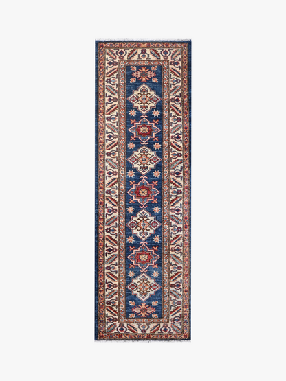 Supreme Kazak Blue Rug 1.78m x 0.57m