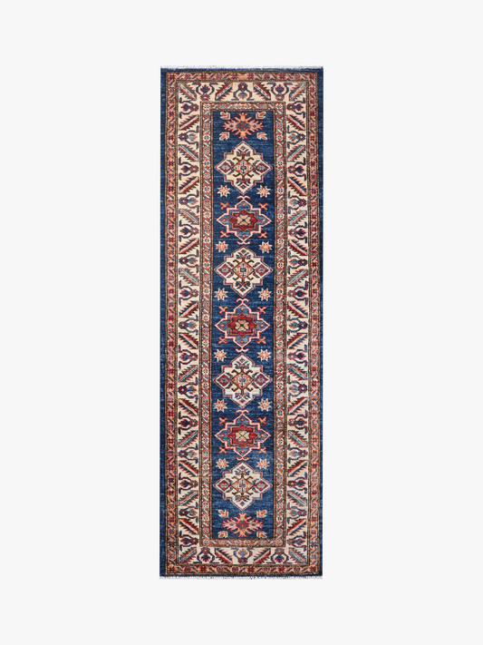 Supreme Kazak Blue Rug 1.78m x 0.57m