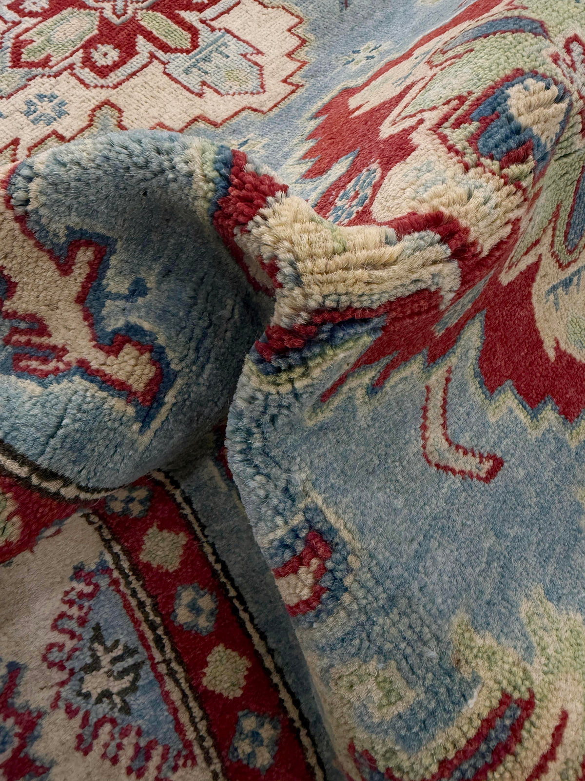 Kazak Blue Rug 1.76m x 1.22m