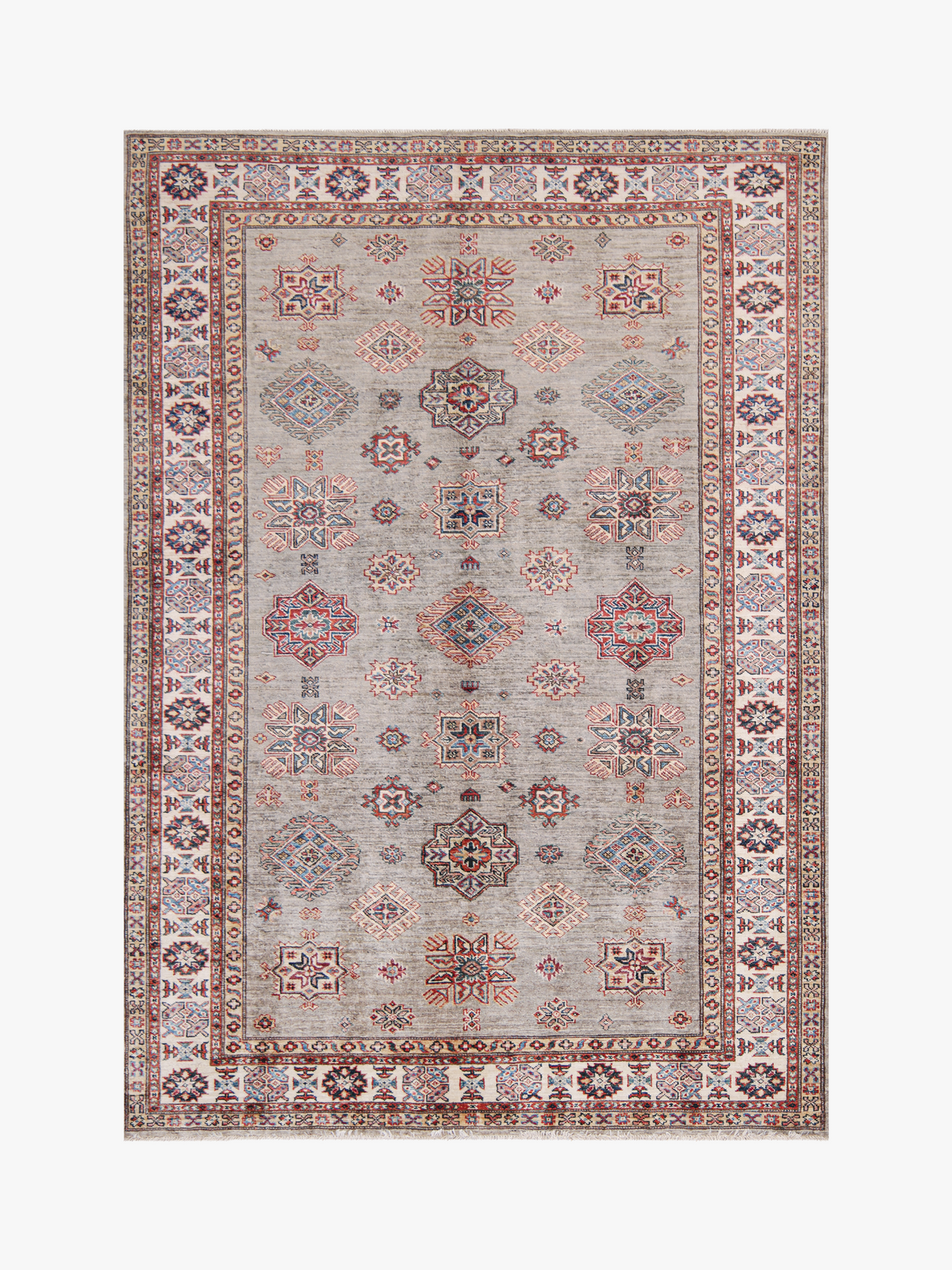 Supreme Kazak Grey Rug 2.44m x 1.73m