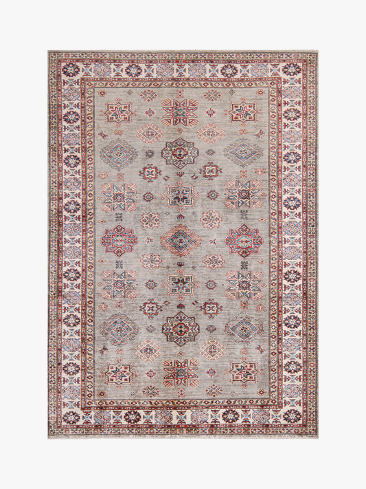Supreme Kazak Grey Rug 2.44m x 1.73m