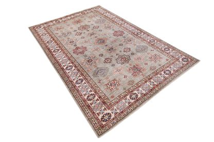 Supreme Kazak Grey Rug 2.44m x 1.73m