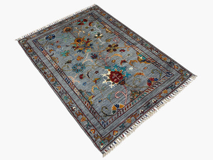 Sultani Grey Rug 1.24m x 0.85m