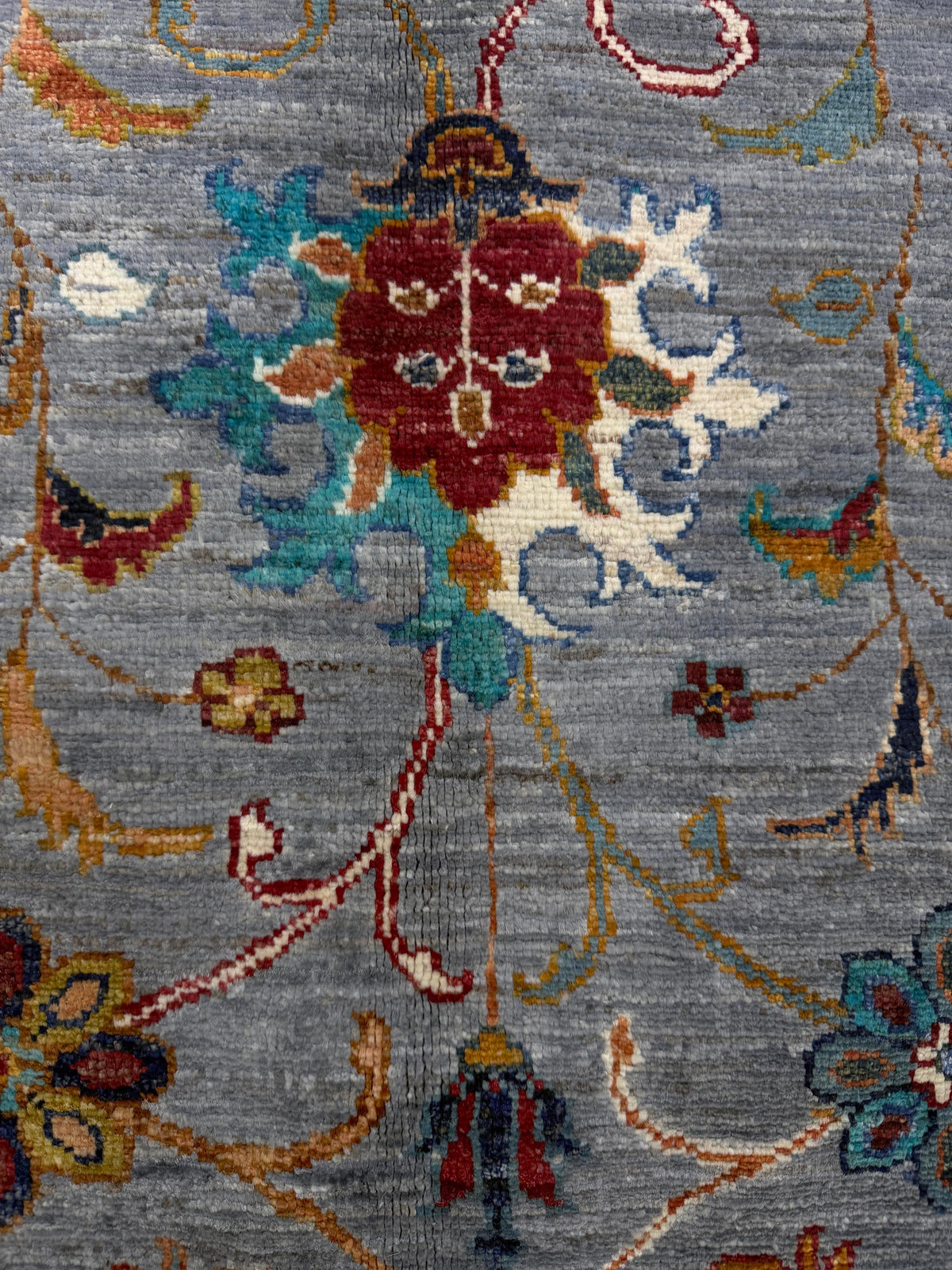 Sultani Grey Rug 1.24m x 0.85m
