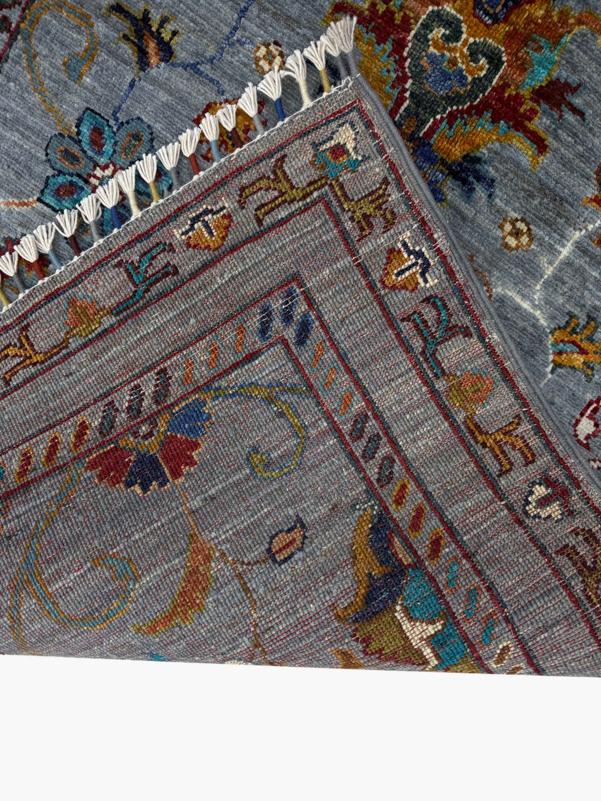 Sultani Grey Rug 1.24m x 0.85m