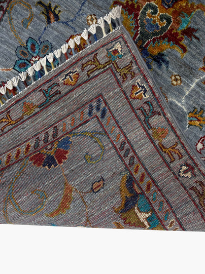 Sultani Grey Rug 1.24m x 0.85m