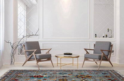 Sultani Grey Rug 1.24m x 0.85m
