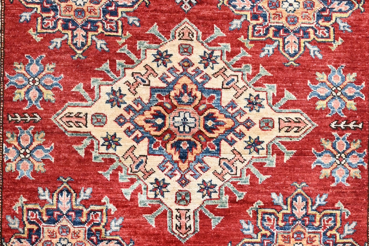 Supreme Kazak Red Rug 2.23m x 1.44m