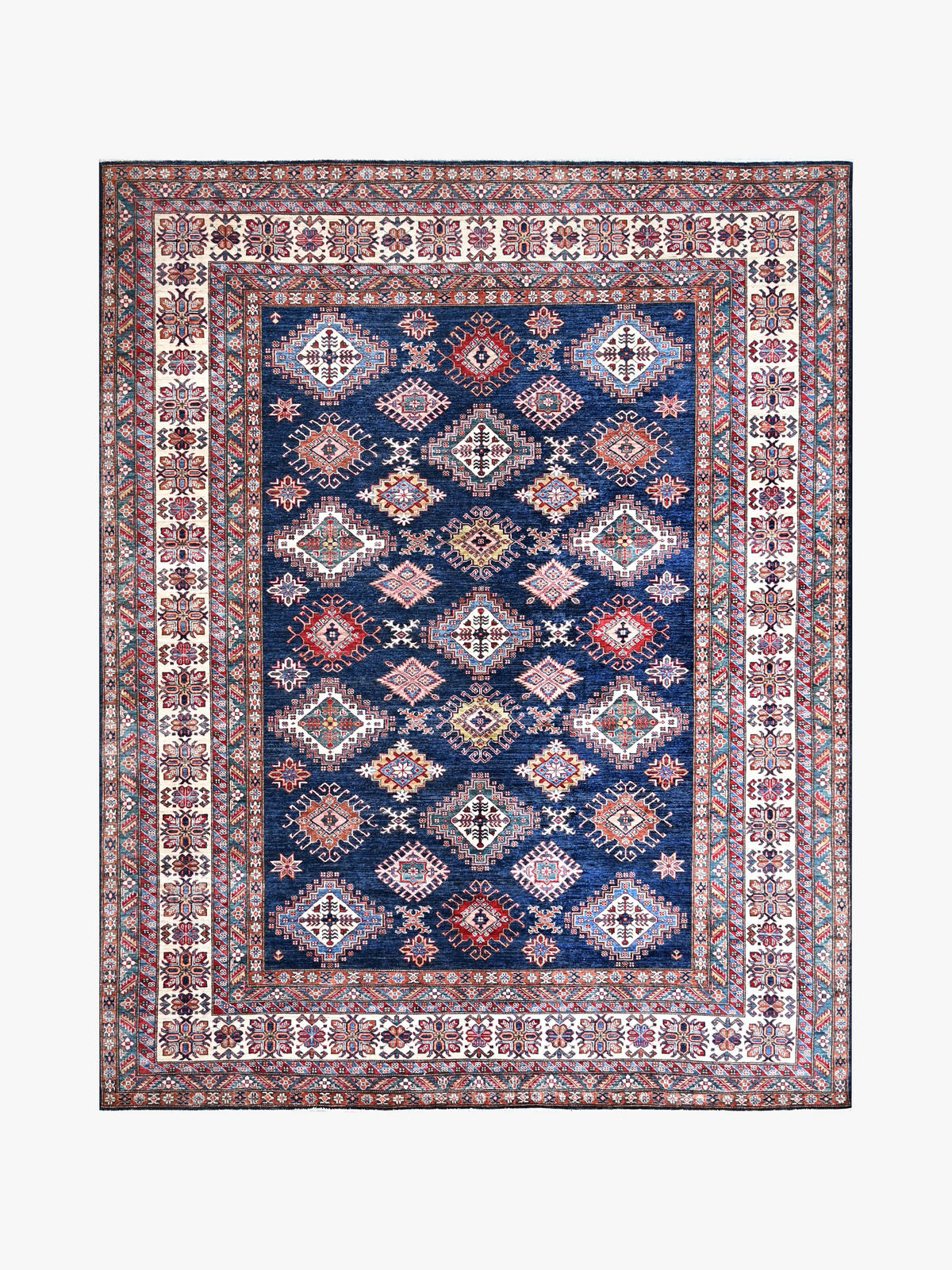 Supreme Kazak Blue Rug 3.62m x 2.79m
