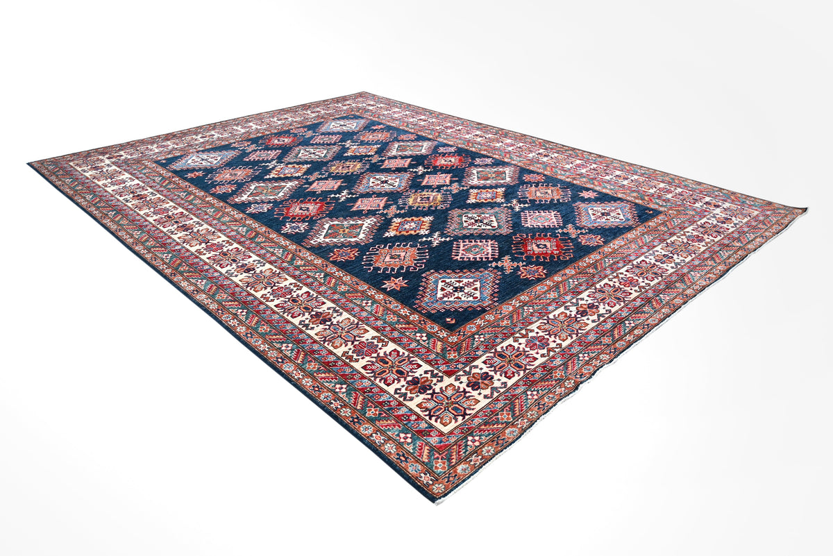 Supreme Kazak Blue Rug 3.62m x 2.79m