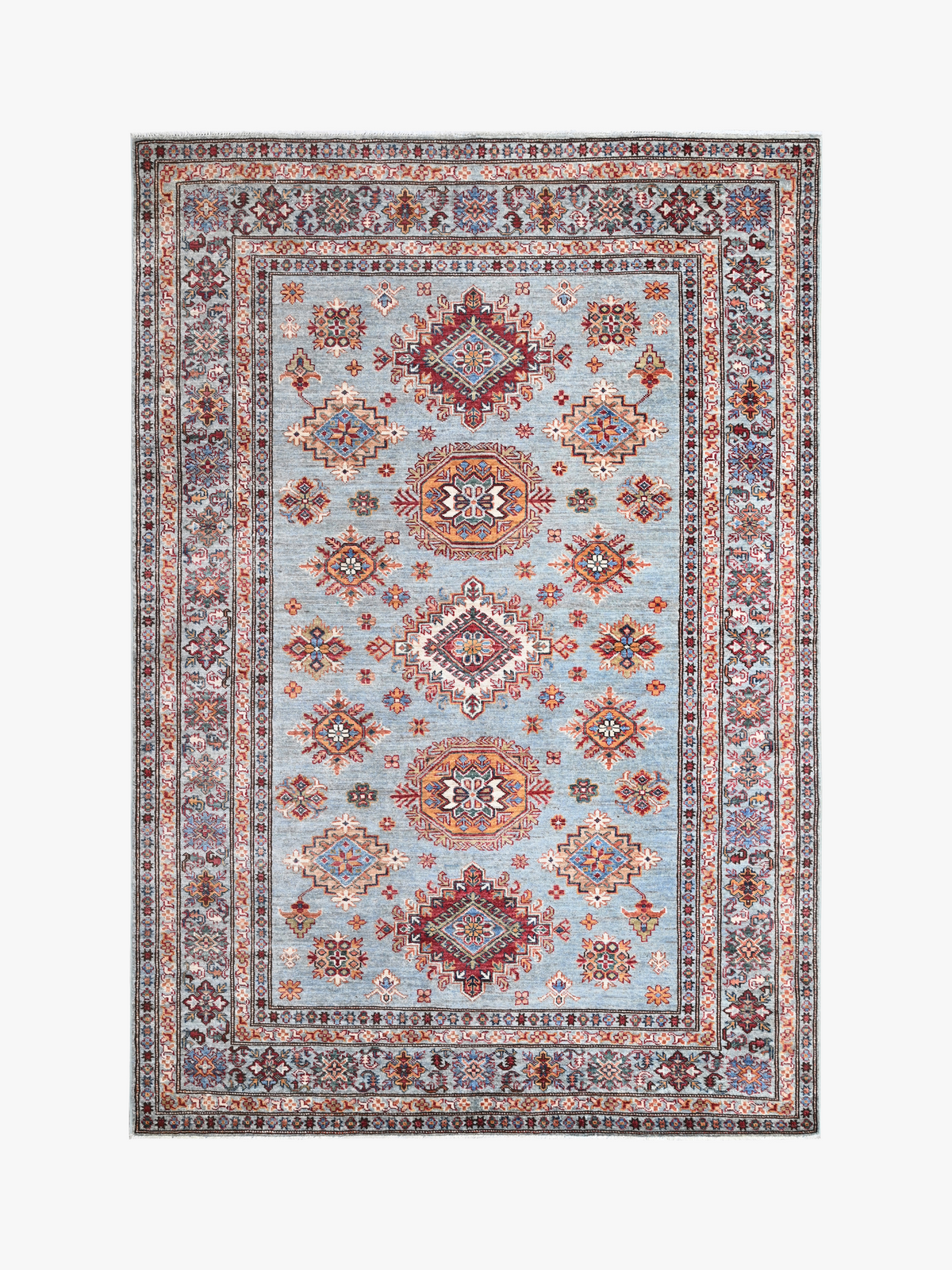 Supreme Kazak Grey Rug 2.47m x 1.73m