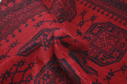 Red Afghan Rug 1.80m x 1.15m