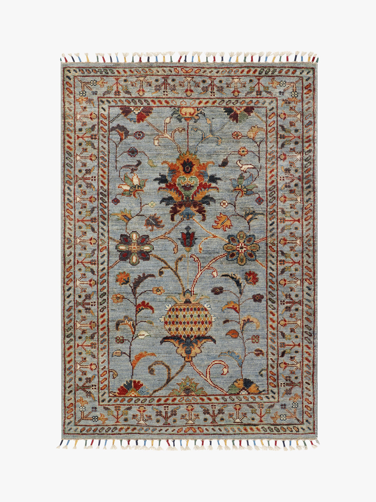 Sultani Grey Rug 1.22m x 0.83m