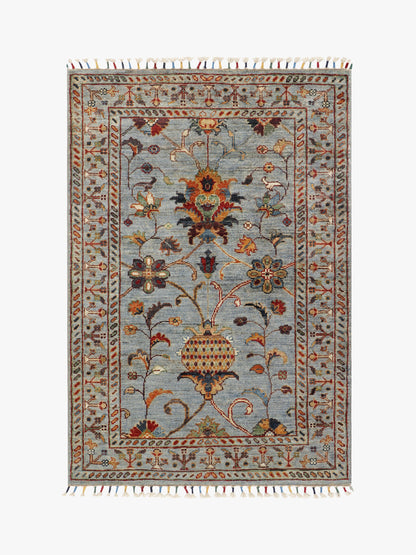 Sultani Grey Rug 1.22m x 0.83m