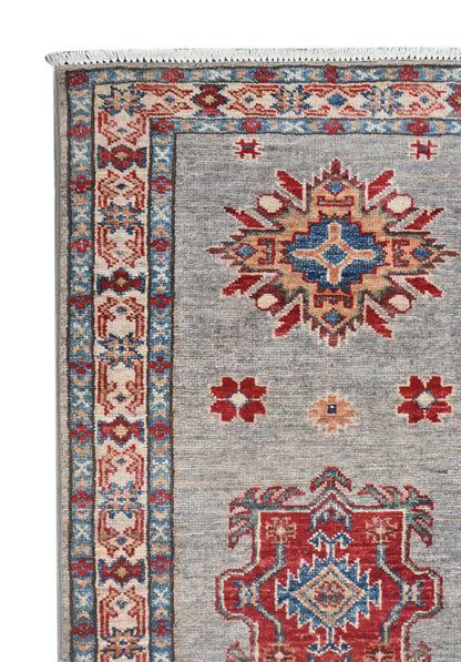 Supreme Kazak Grey Rug 1.83m x 0.58m