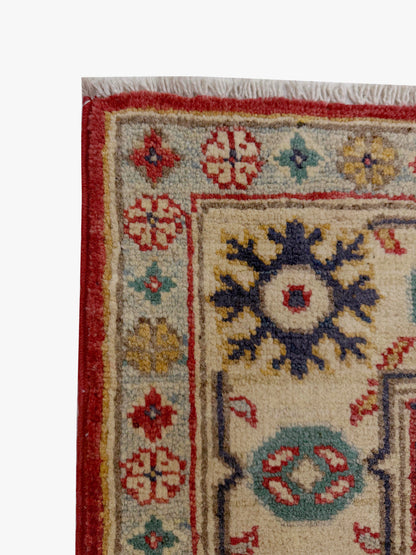Kazak Red Rug 1.83m x 1.25m