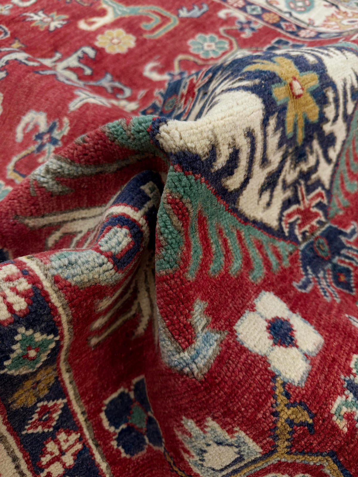Kazak Red Rug 1.83m x 1.25m