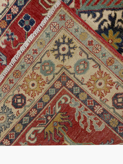 Kazak Red Rug 1.83m x 1.25m