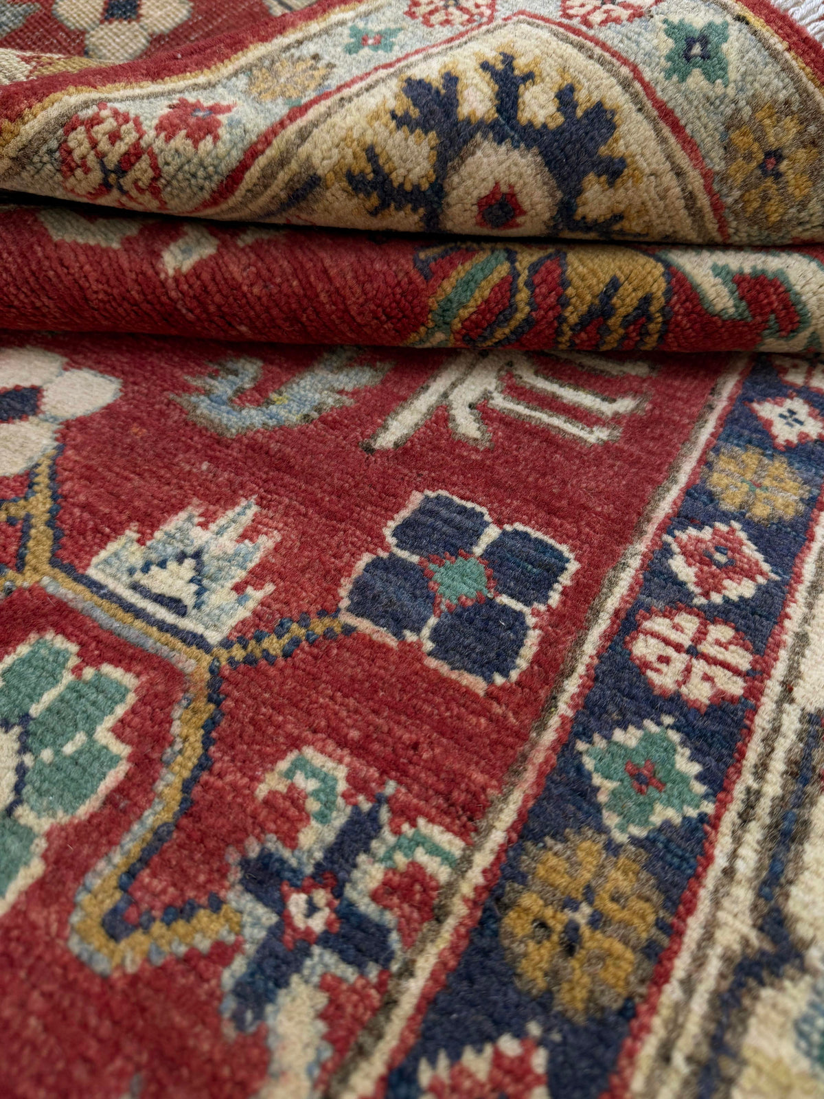Kazak Red Rug 1.83m x 1.25m