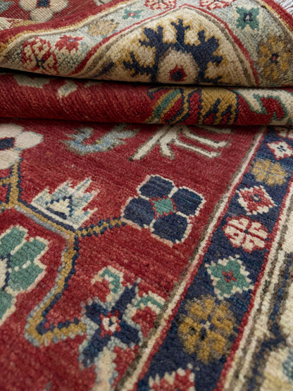 Kazak Red Rug 1.83m x 1.25m