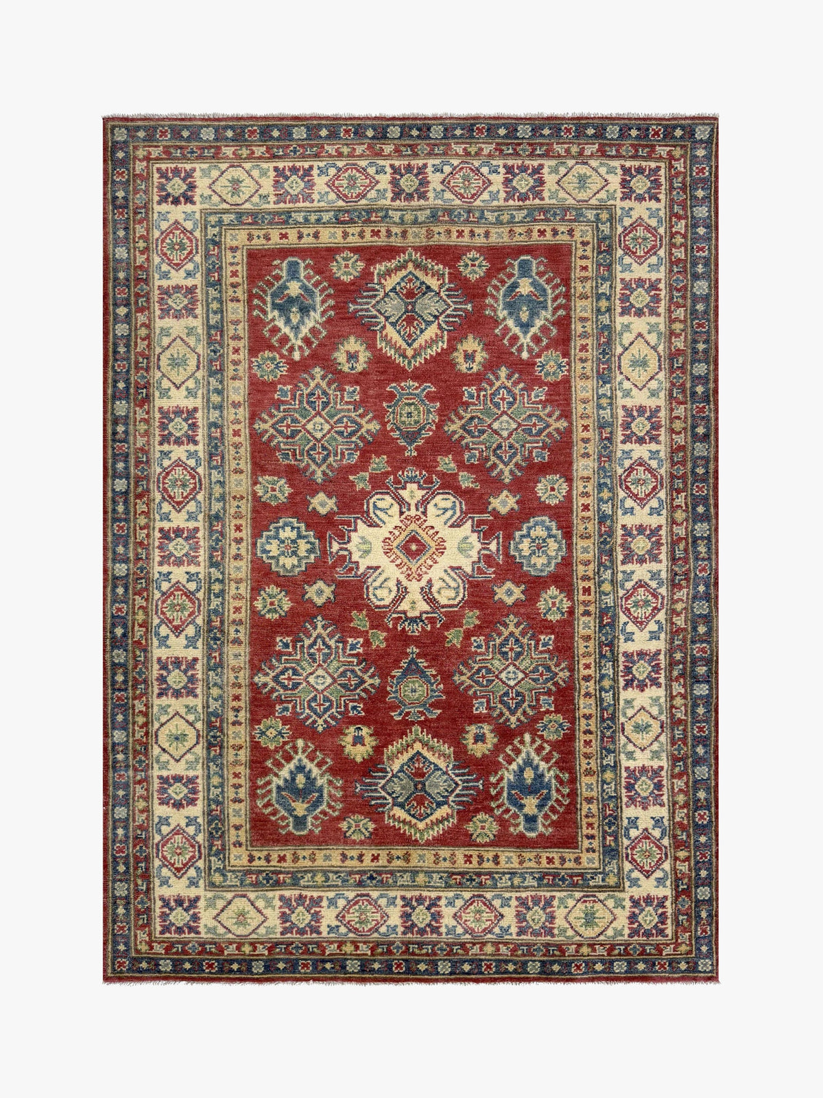 Kazak Red Rug 1.91m x 1.18m