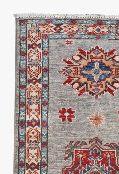 Supreme Kazak Grey Rug 1.82m x 0.58m
