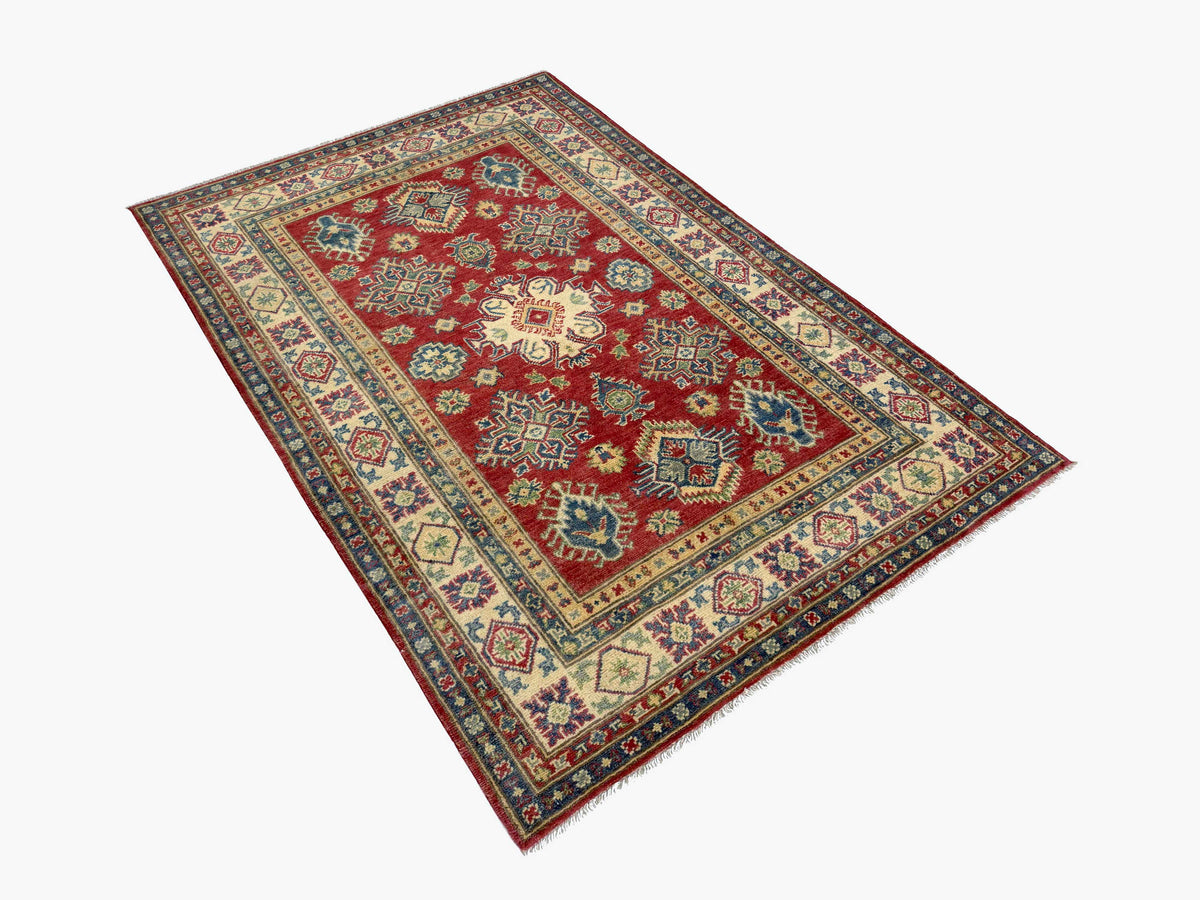 Kazak Red Rug 1.91m x 1.18m