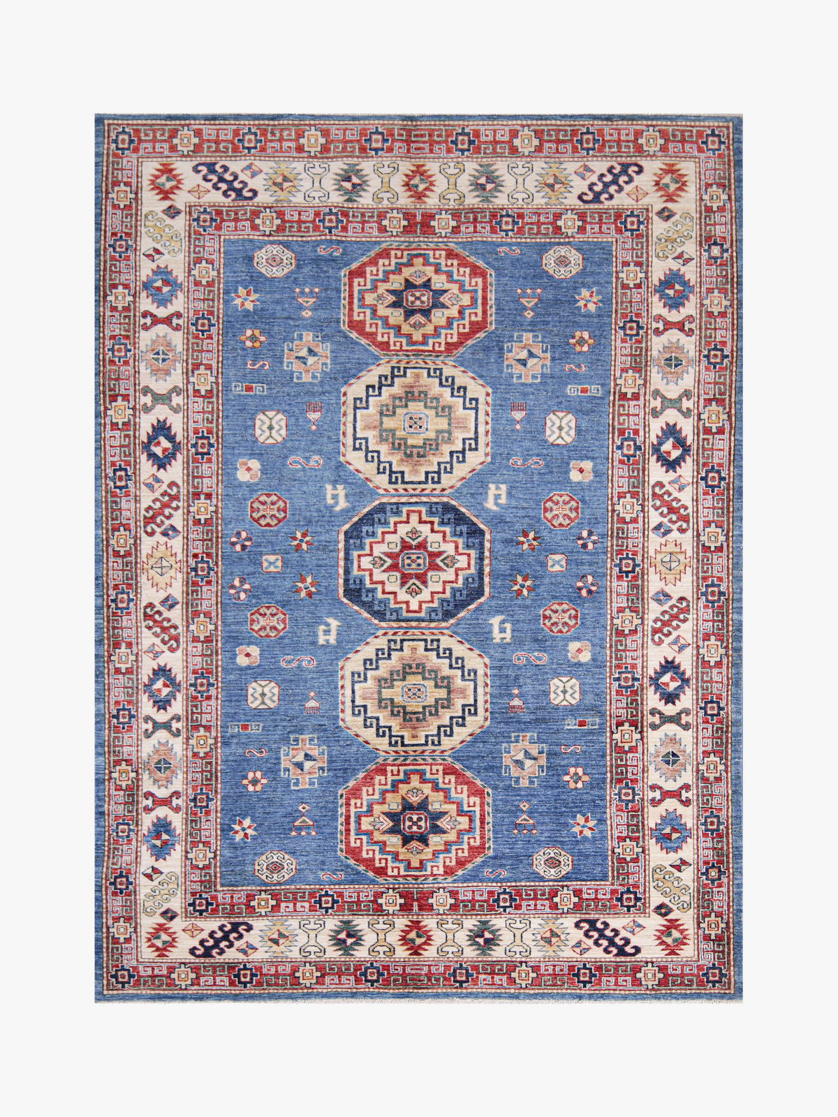 Supreme Kazak Blue Rug  2.36m x 1.73m