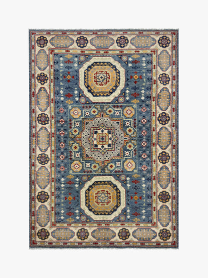 Kazak Blue Rug 1.81m x 1.24m