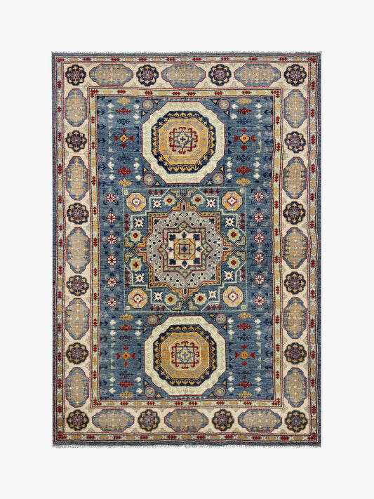 Kazak Blue Rug 1.81m x 1.24m