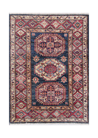 Supreme Kazak Blue Rug 0.80m x 0.60m