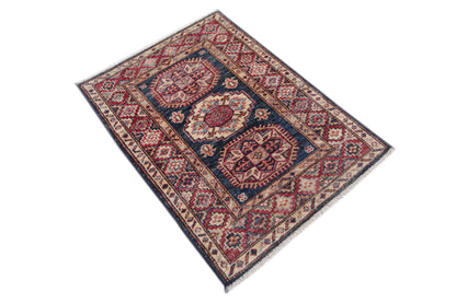Supreme Kazak Blue Rug 0.80m x 0.60m