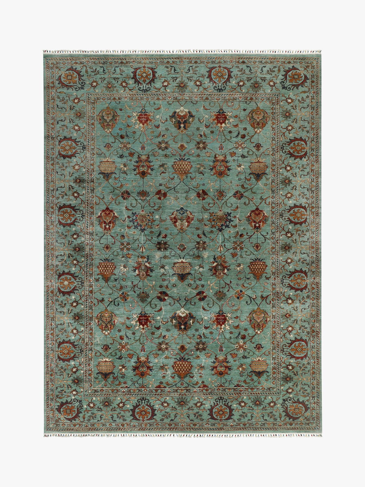 Sultani Green Rug 3.48m x 2.49m