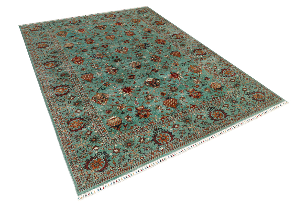 Sultani Green Rug 3.48m x 2.49m