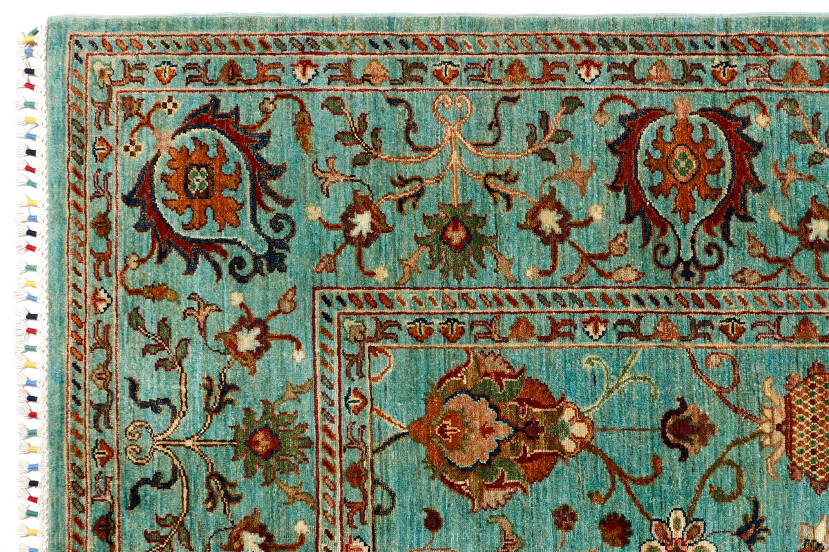 Sultani Green Rug 3.48m x 2.49m