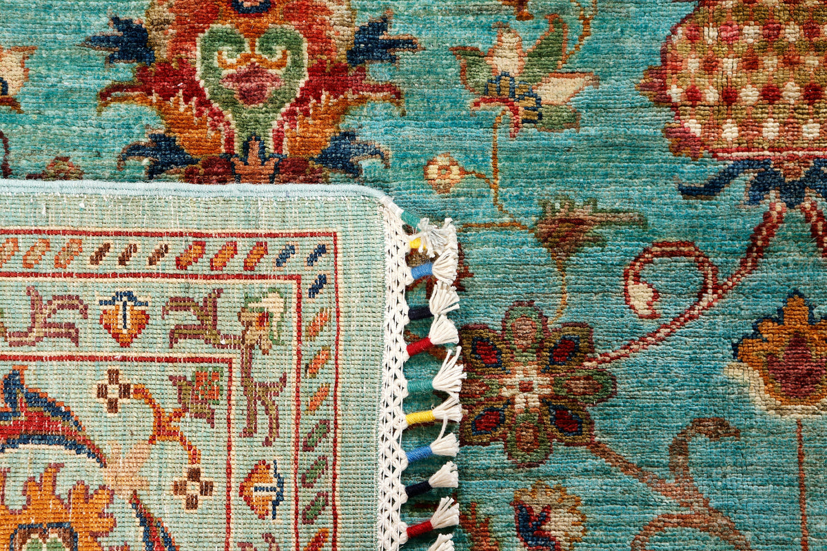 Sultani Green Rug 3.48m x 2.49m