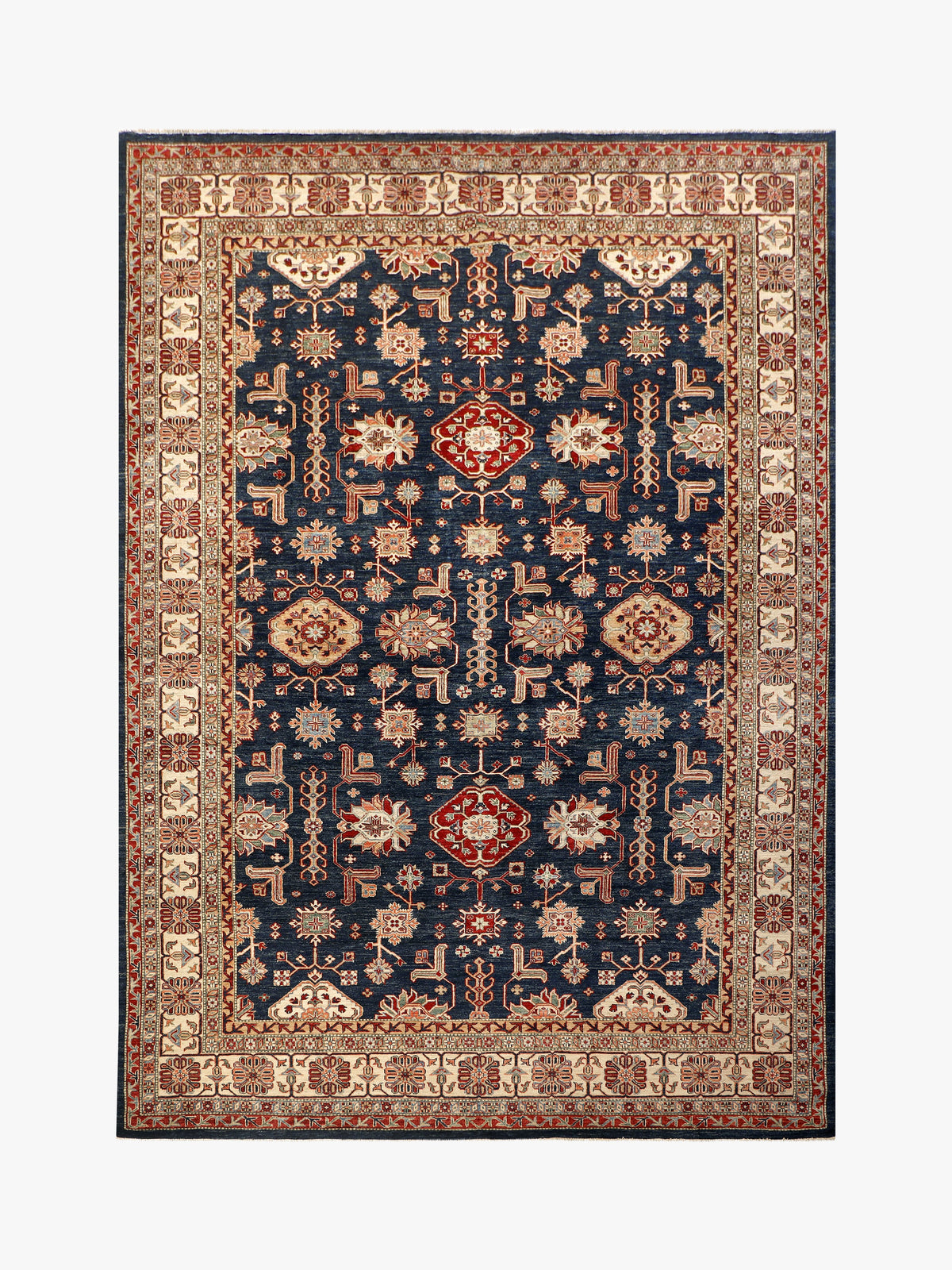 Supreme Kazak Blue Rug 3.80m x 2.68m