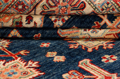Supreme Kazak Blue Rug 3.80m x 2.68m