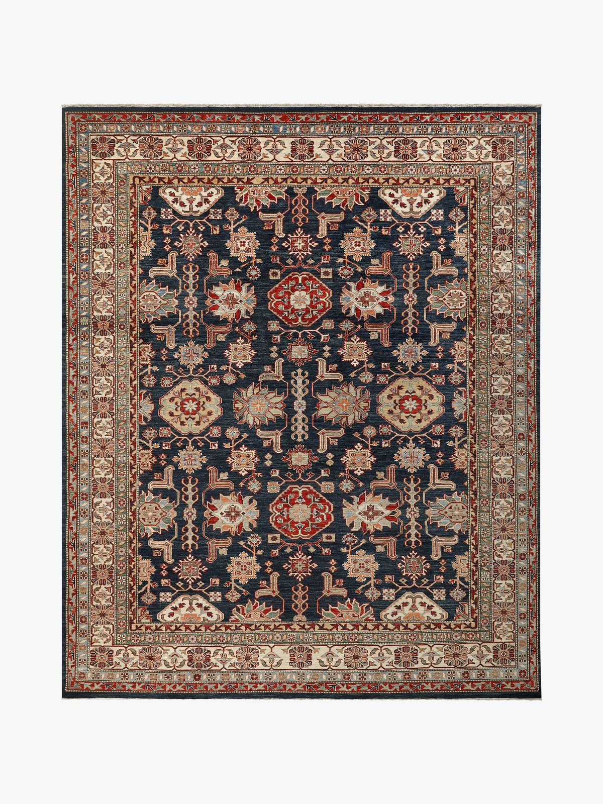 Supreme Kazak Blue Rug 3.06m x 2.45m
