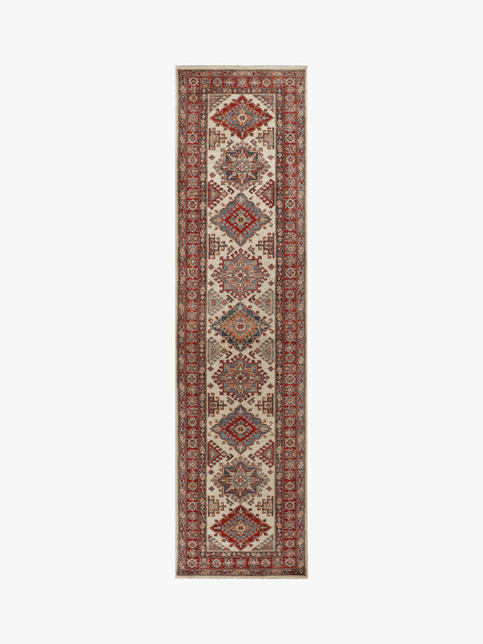 Supreme Kazak Ivory Rug 3.15m x 0.82m
