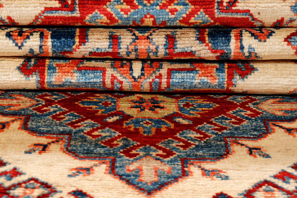 Supreme Kazak Ivory Rug 3.15m x 0.82m