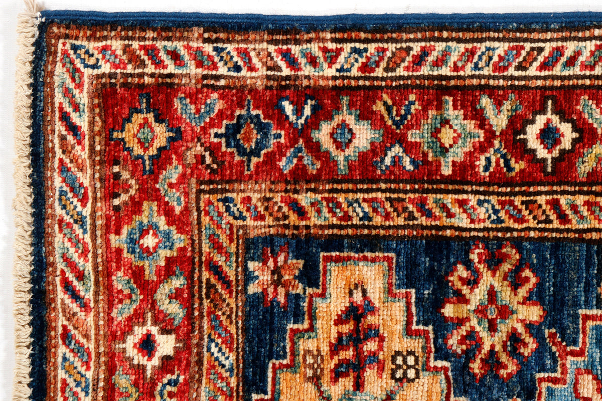 Supreme Kazak Blue Rug 1.90m x 0.60m
